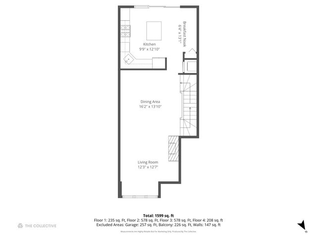 525 N PEORIA Street, Chicago, IL 60642