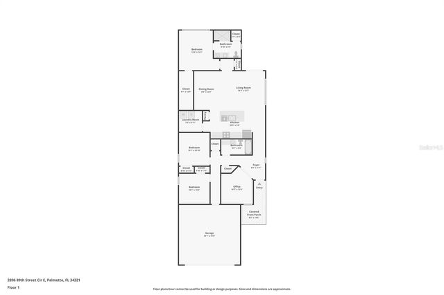 2896 89TH STREET CIRCLE E, Palmetto, FL 34221