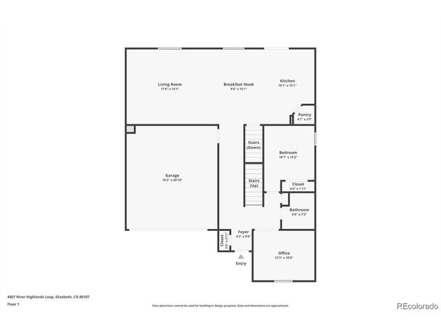 4807 River Highlands Loop, Elizabeth, CO 80107