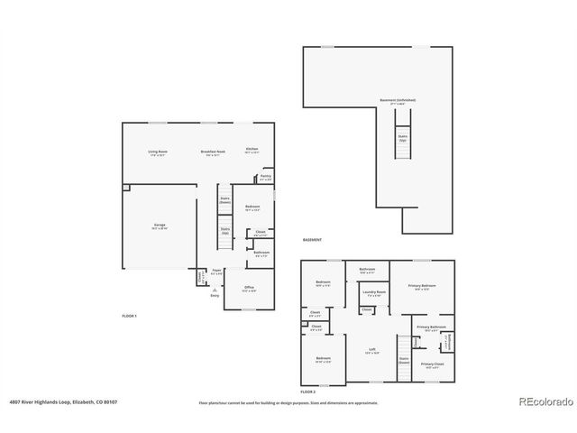 4807 River Highlands Loop, Elizabeth, CO 80107