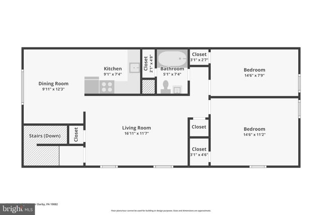 6844 MARSHALL RD, Upper Darby, PA 19082