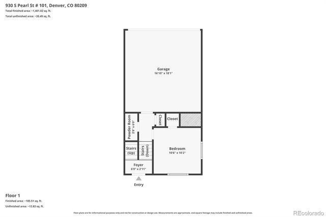 930 S Pearl Street 101, Denver, CO 80209