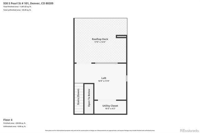 930 S Pearl Street 101, Denver, CO 80209
