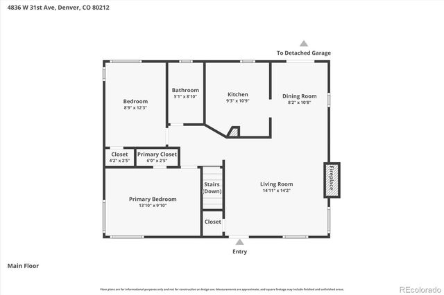 4836 W 31st Avenue, Denver, CO 80212