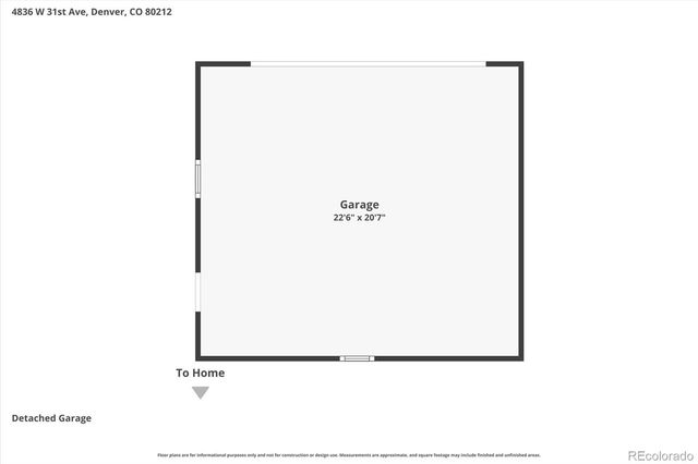4836 W 31st Avenue, Denver, CO 80212