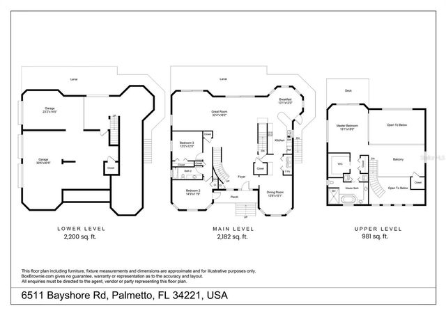 6511 BAYSHORE ROAD, Palmetto, FL 34221