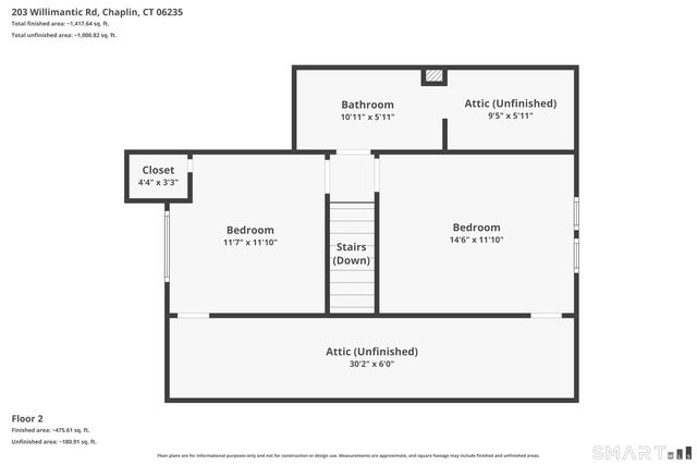 203 Willimantic Road, Chaplin, CT 06235