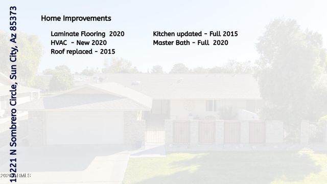 19221 N SOMBRERO Circle, Sun City, AZ 85373