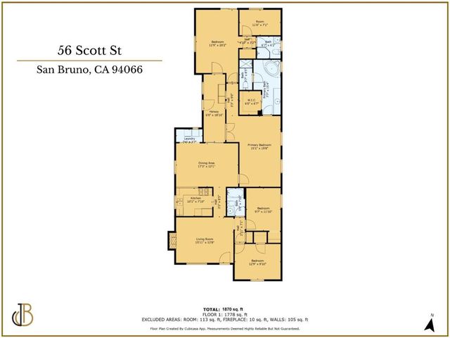 56 Scott Street, San Bruno, CA 94066