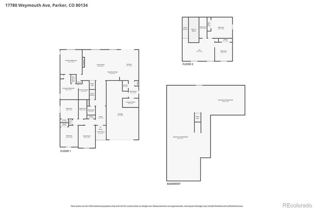 17780 Weymouth Avenue, Parker, CO 80134