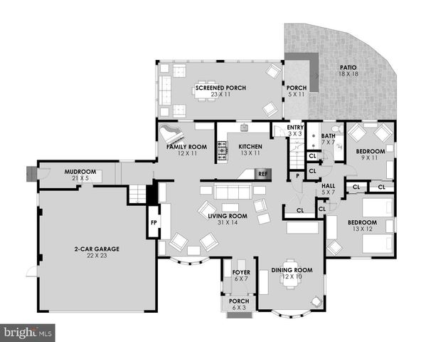 3032 CRANE DR, Falls Church, VA 22042