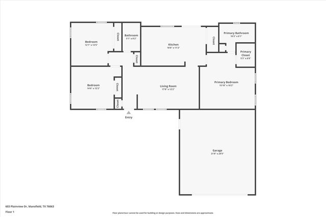 603 Plainview Drive, Mansfield, TX 76063