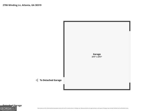 2706 Winding Lane NE, Brookhaven, GA 30319