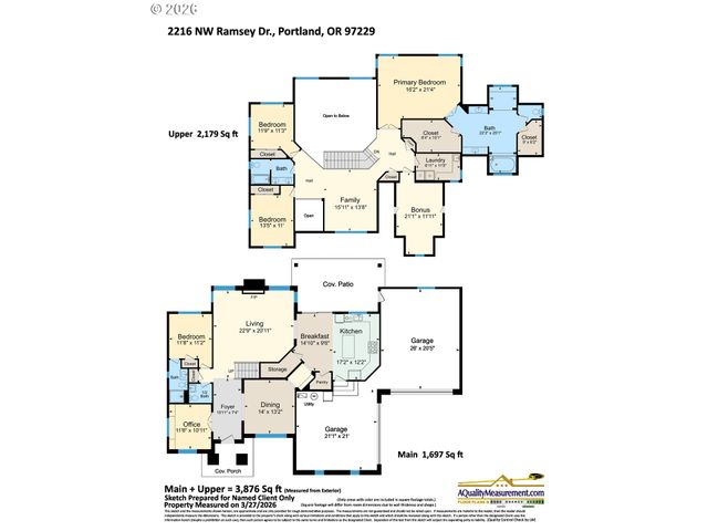 2216 Nw RAMSEY Dr, Portland, OR 97229