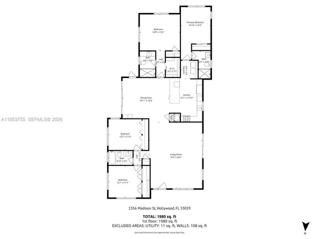 1356 Madison St, Hollywood, FL 33019