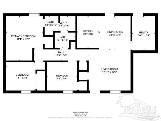 7712 Brook Meadow Pl, Pensacola, FL 32514