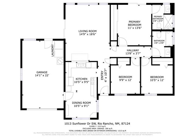 1013 Sunflower Drive SW, Rio Rancho, NM 87124