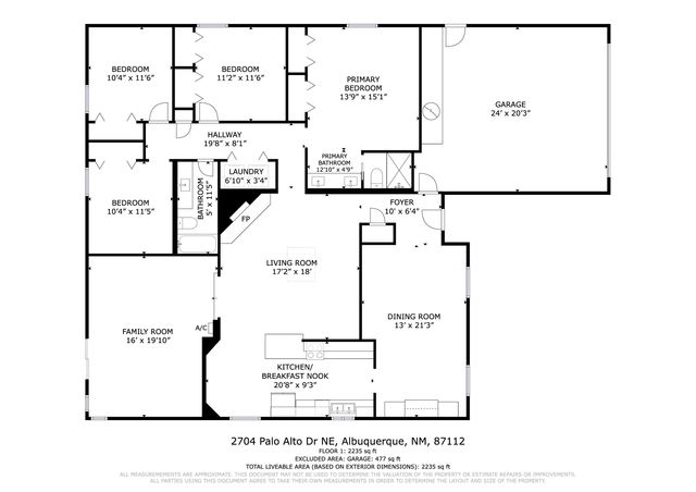 2704 Palo Alto Drive NE, Albuquerque, NM 87112