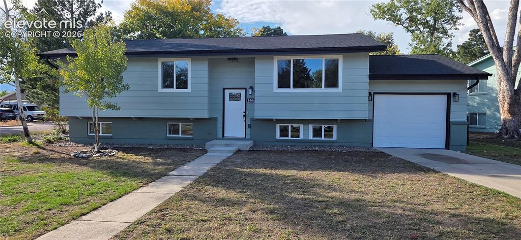 1404 Keaton Lane, Colorado Springs, CO 80909 — exterior