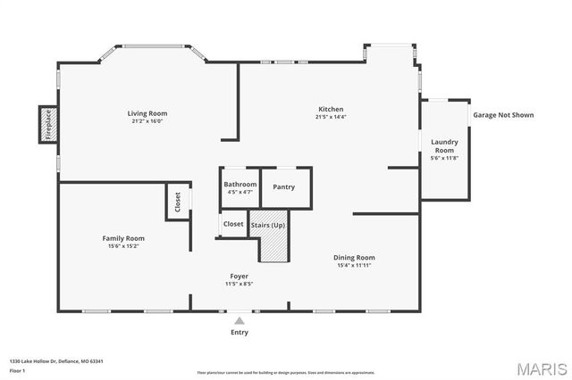 1330 Lake Hollow Drive, Defiance, MO 63341