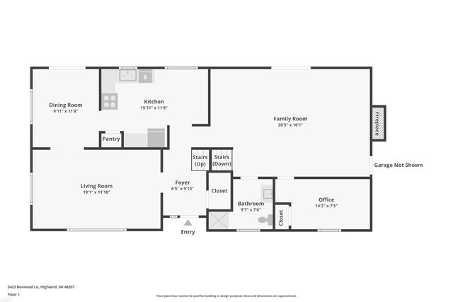 3423 Burwood Lane Lane, Oak Park, MI 48357