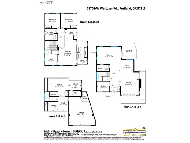 2870 Nw WESTOVER Rd, Portland, OR 97210