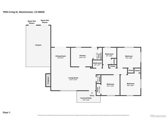 7950 Irving St, Westminster, CO 80030