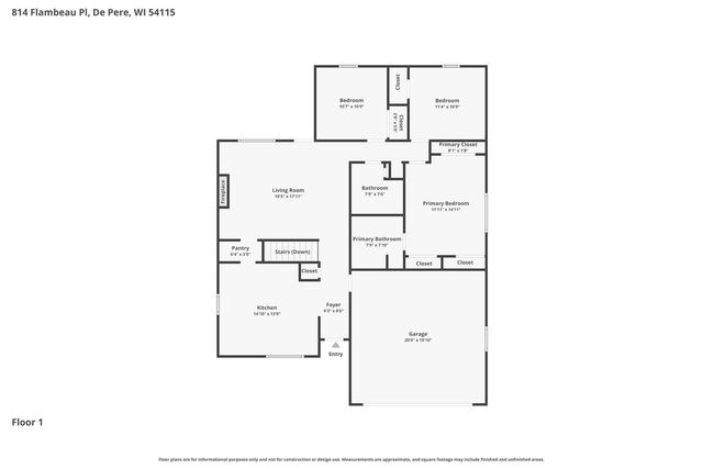 814 FLAMBEAU PLACE, De Pere, WI 54115