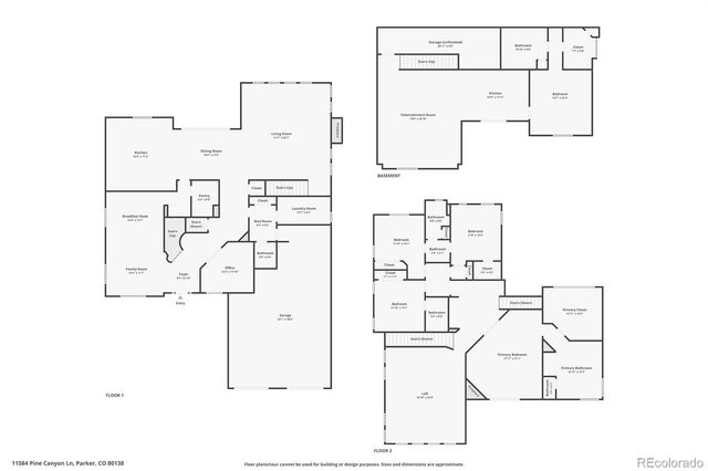 11584 Pine Canyon Lane, Parker, CO 80138