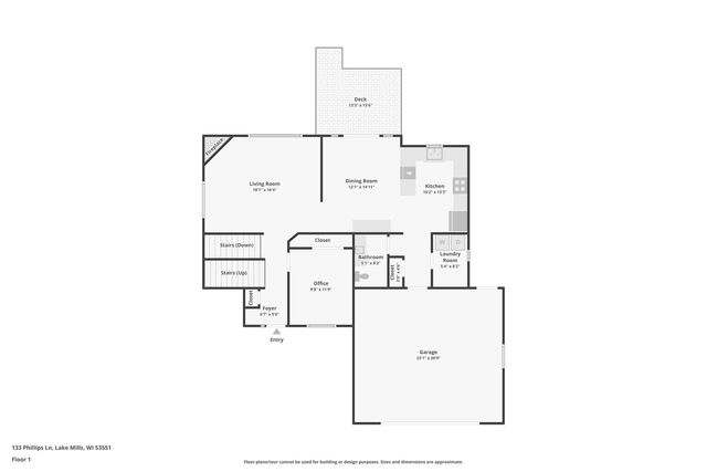 133 Phillips LANE, Lake Mills, WI 53551