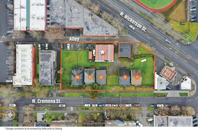 14 , 18, 22-30 W Cremona St, Seattle, WA 98119