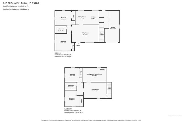 616 N Pond, Boise, ID 83706