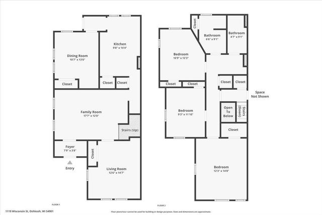 1119 WISCONSIN STREET, Oshkosh, WI 54901