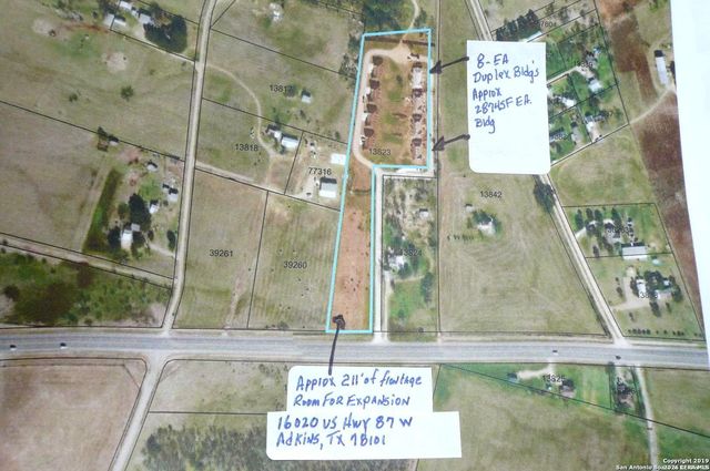 16020 US HIGHWAY 87, Adkins, TX 78101