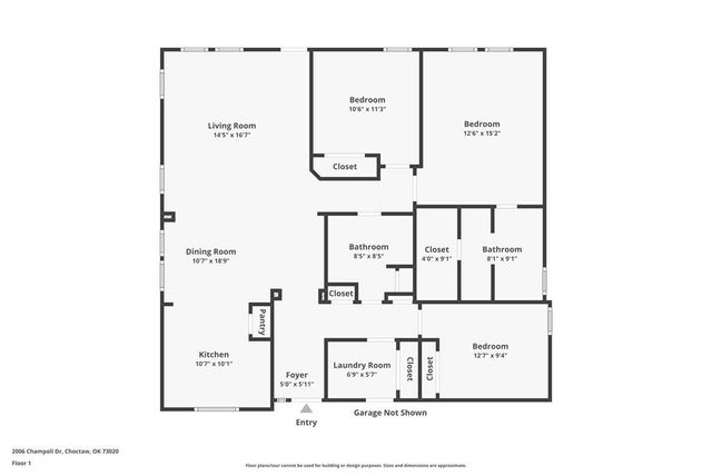 2006 Champoli Drive, Choctaw, OK 73020