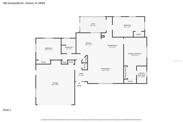 483 SUNNYSIDE DRIVE, Venice, FL 34293