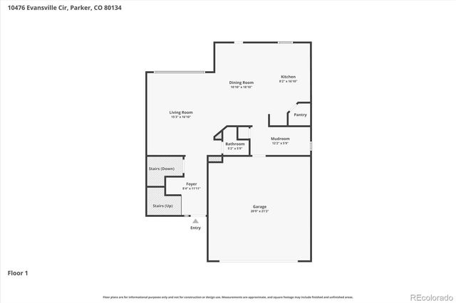 10476 Evansville Circle, Parker, CO 80134