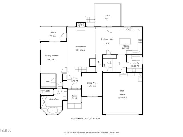 3605 Tackwood Court, Wake Forest, NC 27587