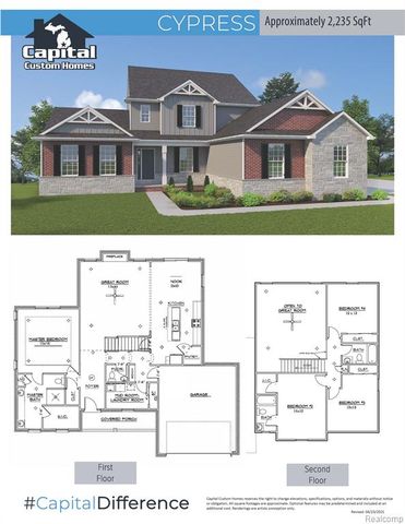 562 Round Rock Drive, Howell, MI 48843