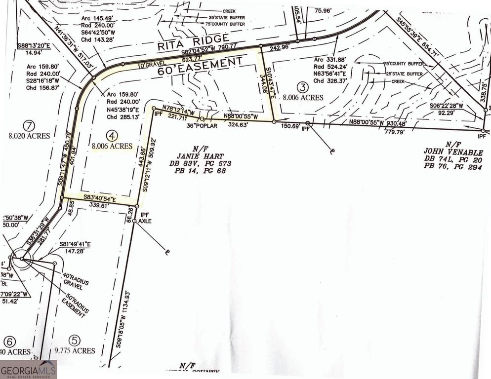 LOT #4 Rita Ridge, Jefferson, GA 30549 — photo 2