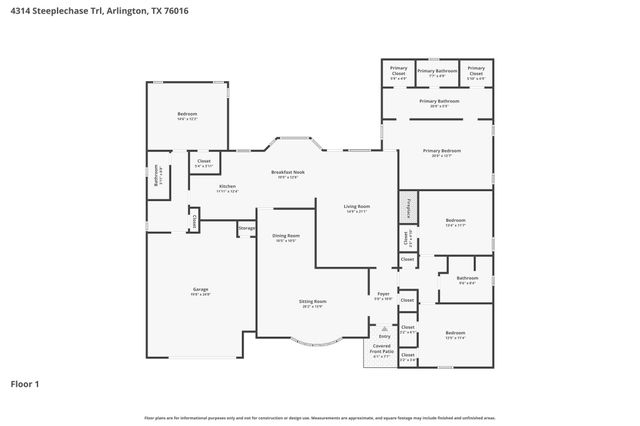 4314 Steeplechase Trail, Arlington, TX 76016