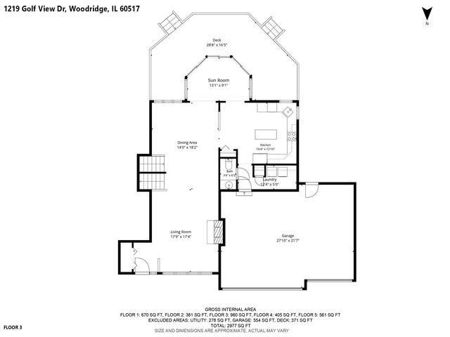 1219 Golf View Drive, Woodridge, IL 60517