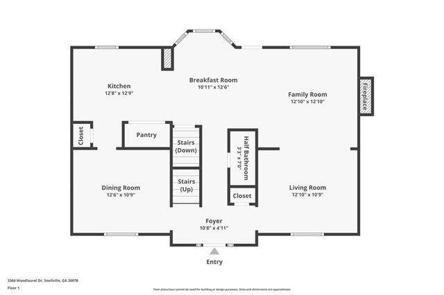 3366 Woodlaurel Drive, Snellville, GA 30078