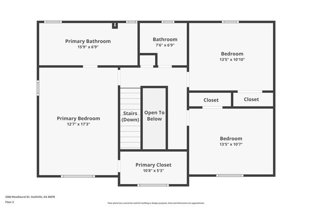 3366 Woodlaurel Drive, Snellville, GA 30078