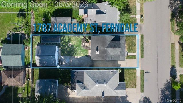 1787 Academy Street, Ferndale, MI 48220