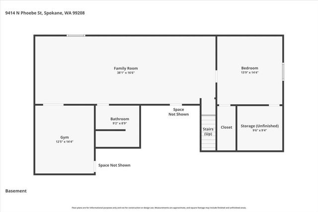 9414 N Phoebe Dr, Spokane, WA 99208