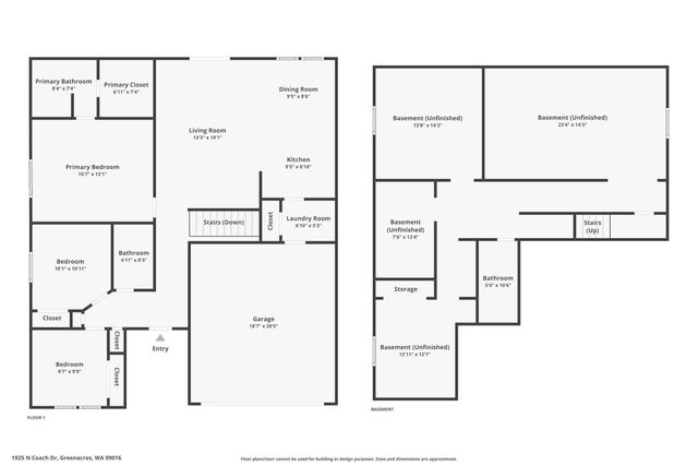 1925 N Coach Dr, Spokane Valley, WA 99016
