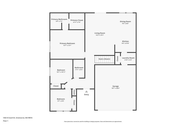 1925 N Coach Dr, Spokane Valley, WA 99016