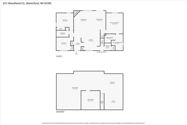 611 Woodland CIRCLE, Waterford, WI 53185