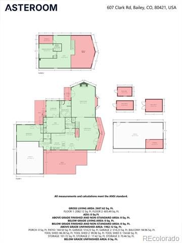607 Clark Road, Bailey, CO 80421